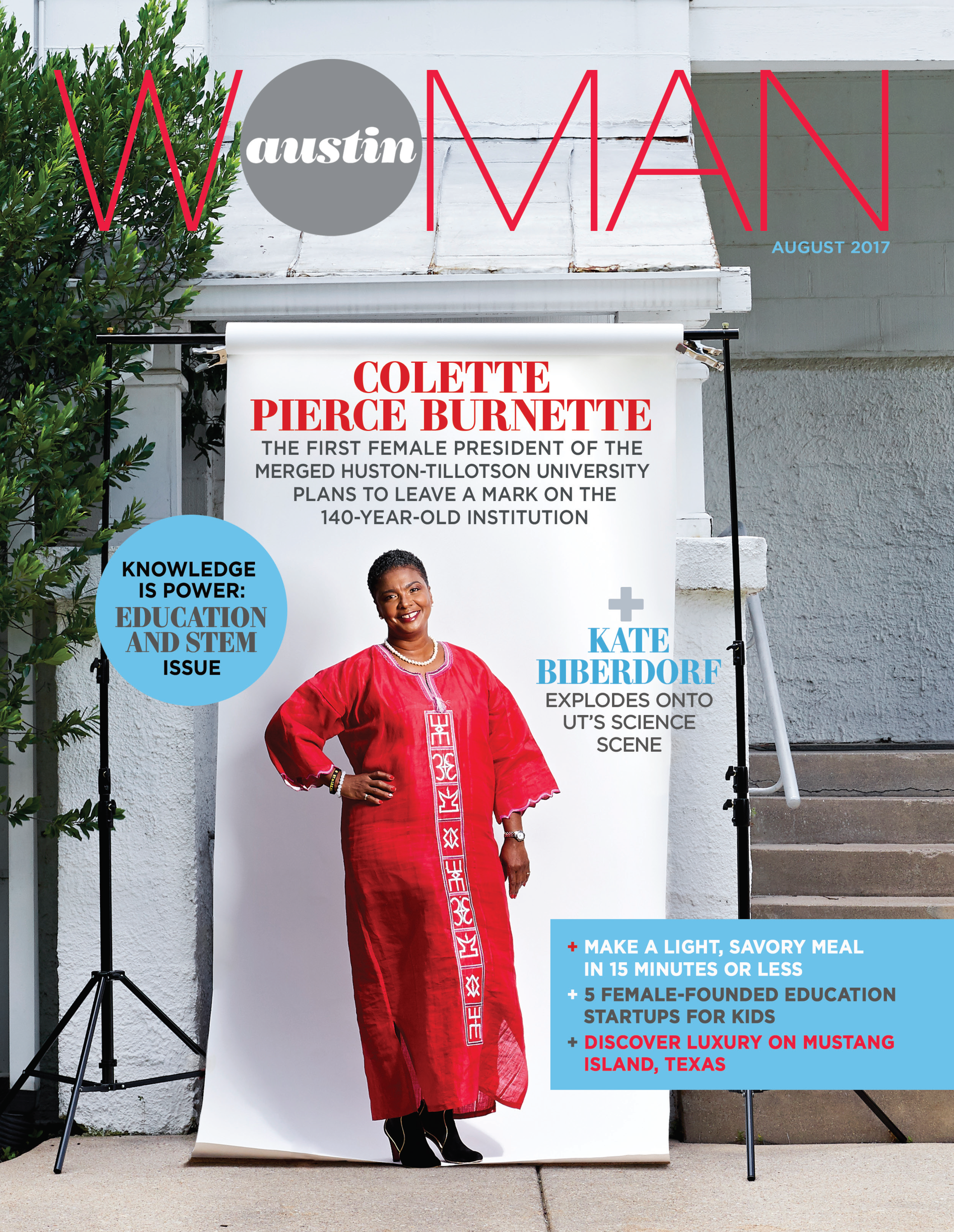 Austin Woman August 2017 cover