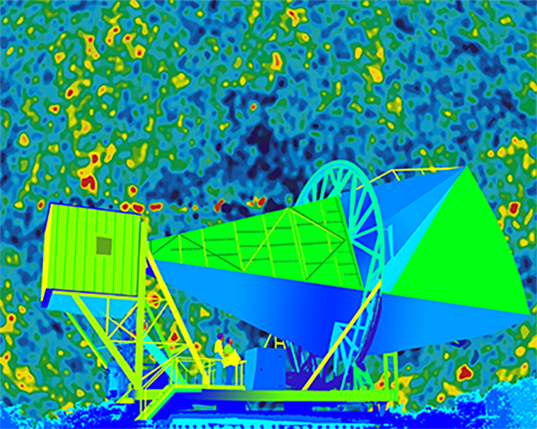 Cosmic Microwave Background Radiation artwork